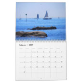 Mural Calendrier 2015 près de la côte (Feb 2027)