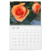 Mural Calendrier 2015 rose (Mar 2027)