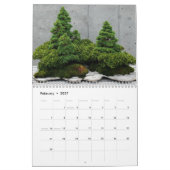 Mural Calendrier 2016 avec Bonsai (Feb 2027)