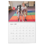 Mural Calendrier 2016, bouteur et amis (Mar 2027)