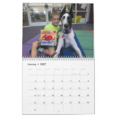 Mural Calendrier 2016, bouteur et amis (Jan 2027)