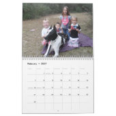 Mural Calendrier 2016, bouteur et amis (Feb 2027)