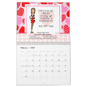 Mural Calendrier 2016 de cocktail (Feb 2027)