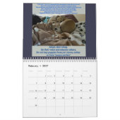 Mural Calendrier 2016 de conscience de Puppymill de (Feb 2027)