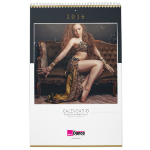 Mural Calendrier 2016 de danse de ventre