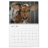 Mural Calendrier 2016 de la société de végétalien (Mar 2027)