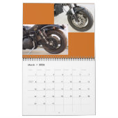 Mural Calendrier 2016 de moto de W3 de Feuling (Mar 2026)