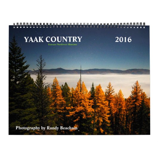 Mural Calendrier 2016 de pays de Yaak (Protection)