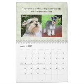 Mural Calendrier 2016 de Schnauzer (Mar 2027)