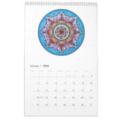 Mural Calendrier 2016 (dessins) de mandala (Jan 2026)