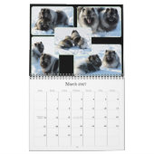 Mural Calendrier 2016 d'établissements de Keesridge (Mar 2027)