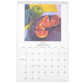 Mural Calendrier 2016 : Peintures de Sarah Sedwick (Mar 2026)