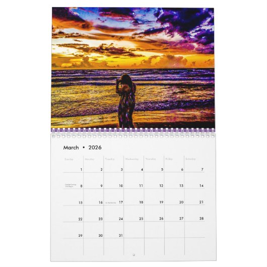 Mural Calendrier 2017 (Mar 2026)