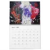 Mural Calendrier 2017 abstrait (Mar 2027)