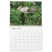 Mural Calendrier 2017-Calendrier de la nature (Feb 2027)