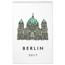 Calendrier 2017 de Berlin