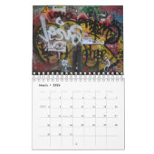 Mural Calendrier 2017 de graffiti (Mar 2026)