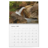 Mural Calendrier 2017 de la belle Nouvelle-Angleterre (Jan 2027)