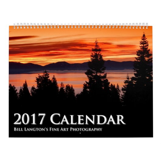 Mural Calendrier 2017 de photographie (Protection)