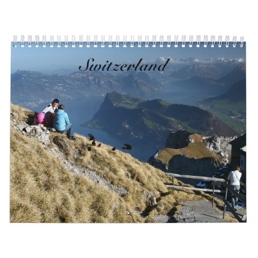 Mural Calendrier 2018 de la belle Suisse (Protection)