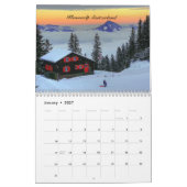 Mural Calendrier 2018 de la belle Suisse (Jan 2027)