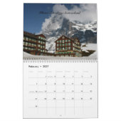 Mural Calendrier 2018 de la belle Suisse (Feb 2027)