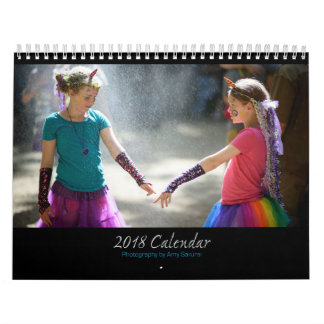 Mural Calendrier 2018 de la photo d'Amy