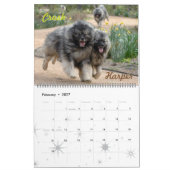 Mural Calendrier 2018 de la trompette (Feb 2027)