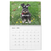 Mural Calendrier 2018 de Schnauzer (Mar 2026)