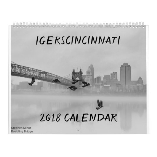 Mural Calendrier 2018 d'IgersCincinnati (Protection)