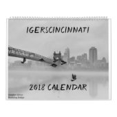 Mural Calendrier 2018 d'IgersCincinnati (Protection)
