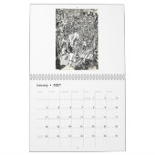 Mural Calendrier 2018 du backcerveau (Jan 2027)