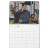 Mural Calendrier 2018 Romance de bande dessinée (Feb 2026)