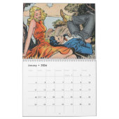 Mural Calendrier 2018 Romance de bande dessinée (Jan 2026)