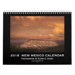 Mural Calendrier 2019 du Nouveau Mexique