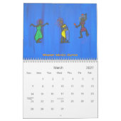 Mural Calendrier 2022 ~ Musique (Mar 2027)