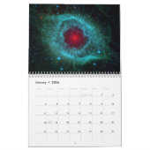 Mural Calendrier 2023 avec jours fériés - Espace (Jan 2026)