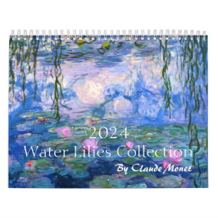 Mural Calendrier 2024 de collecte de nappes d'eau