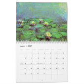 Mural Calendrier 2024 de collecte de nappes d'eau (Mar 2027)