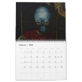 Mural Calendrier 20xx d'art de rue de graffiti (Feb 2026)