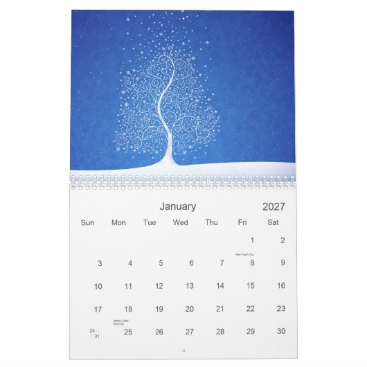 Mural Calendrier #2 de Vladstudio 2011 (Jan 2027)