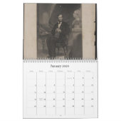 Mural Calendrier Abraham Lincoln (Jan 2026)