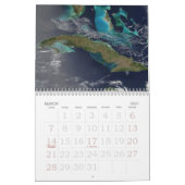 Mural Calendrier aérien de paysages (Mar 2027)