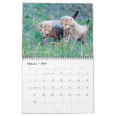 Mural Calendrier - Afrique sur le safari (Feb 2027)