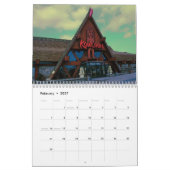 Mural Calendrier américain de l'architecture 2010 (Feb 2027)