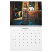 Mural Calendrier américain d'odyssée (Mar 2027)
