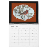 Mural Calendrier - Amis plumés (Mar 2027)