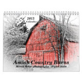 Mural Calendrier amish des granges 2013 de pays (Protection)