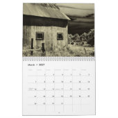 Mural Calendrier amish des granges 2013 de pays (Mar 2027)