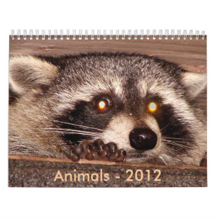 Mural Calendrier animal